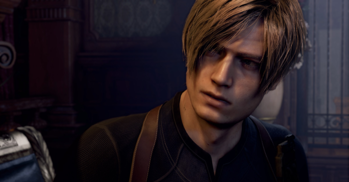 A screenshot of Resident Evil 4.