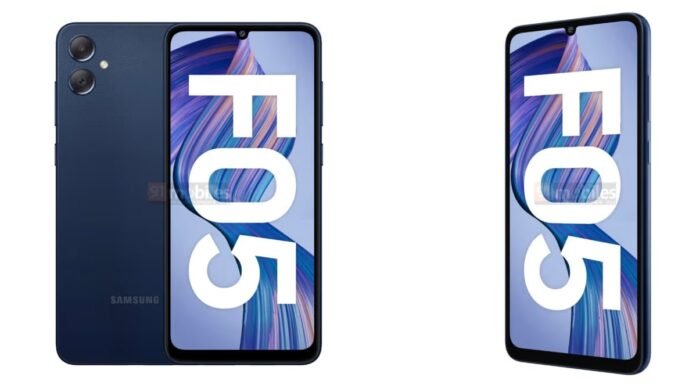 Samsung Galaxy F05 Design Suggested Through Leaked Renders; Could Launch Soon