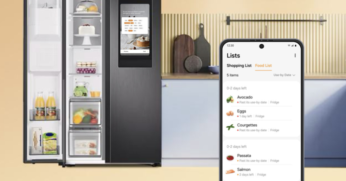 Samsung Food Plus can create tailored meal plans based on your nutritional needs and the food in your fridge and pantry.