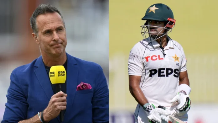 Michael Vaughan and Babar Azam