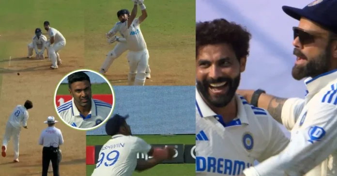 IND vs NZ [WATCH]: Ravichandran Ashwin’s unbeliveable catch removes Daryl Mitchell on Day 2 of the 3rd Test